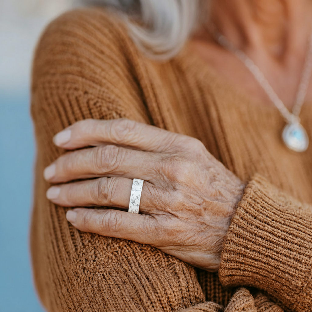 Bague vintage fait main