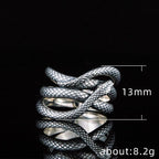 Argent Bague artisanal délicat