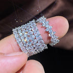 Argent Bague artisanal délicat