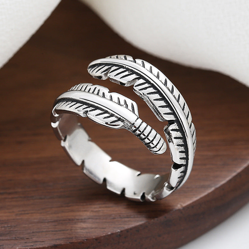 Argent Bague artisanal délicat