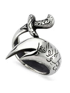 Argent Bague artisanal délicat