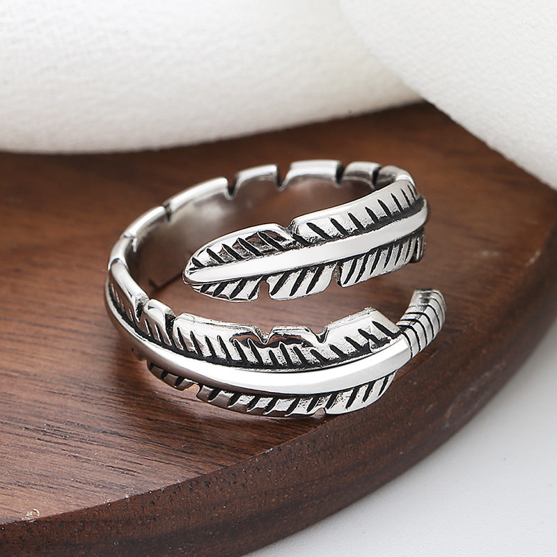 Argent Bague artisanal délicat