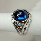 Argent Bague artisanal délicat