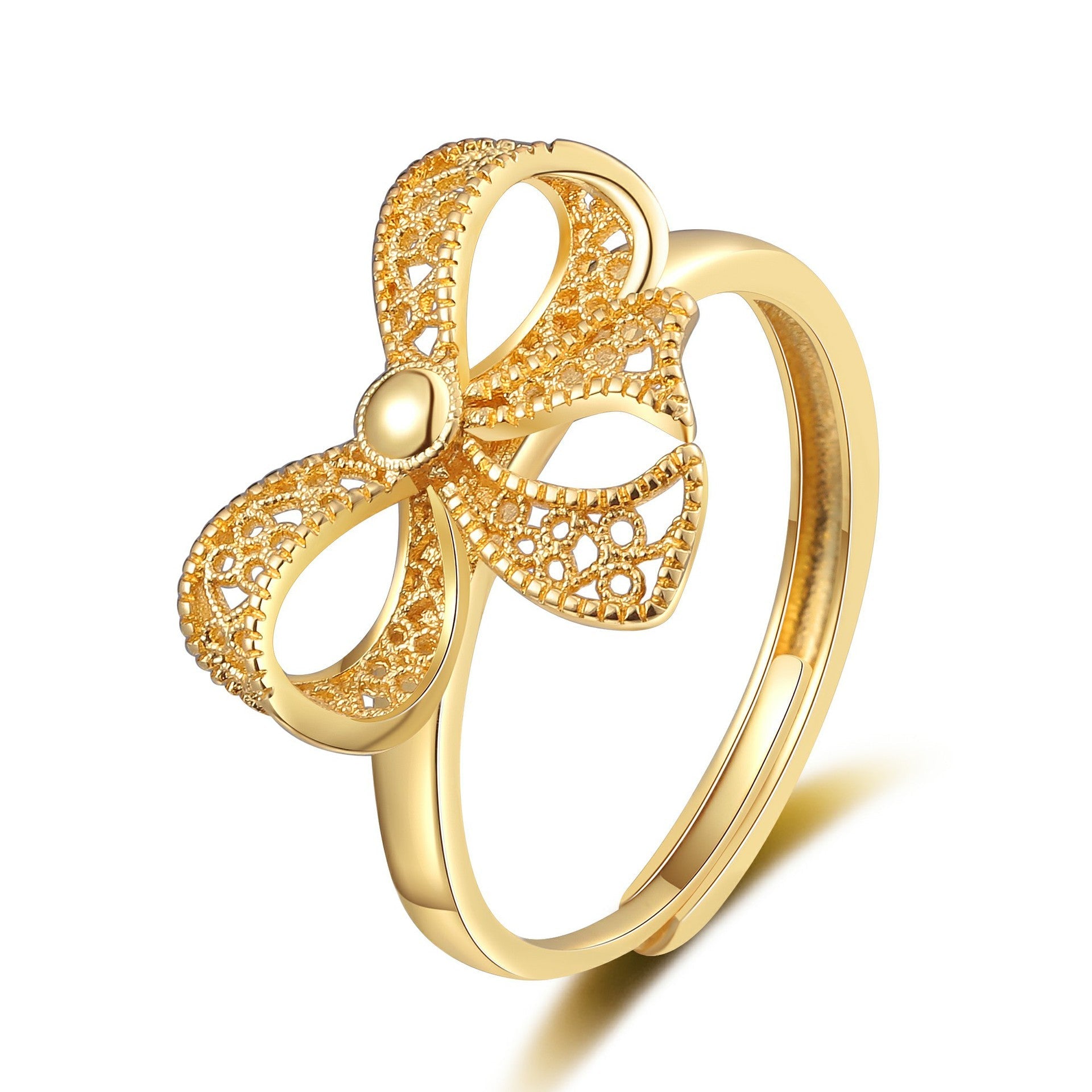 Argent Bague artisanal délicat