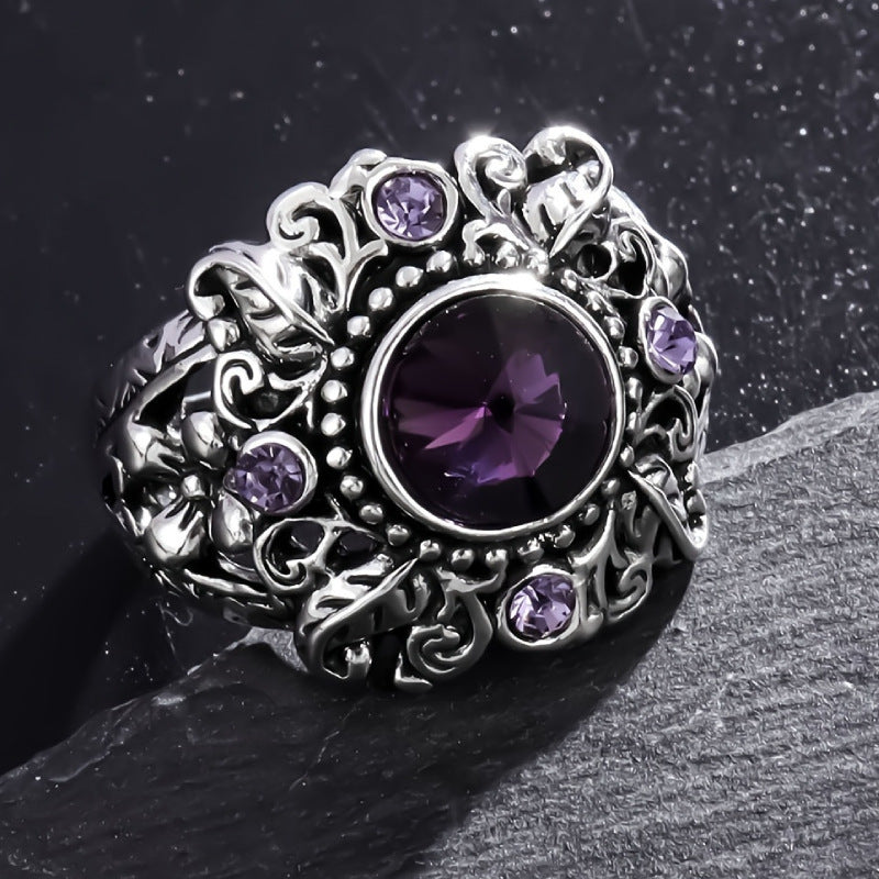 Argent Bague classique au charme intemporel