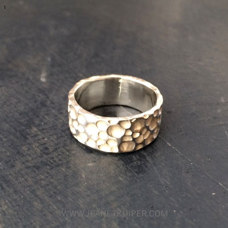 Argent Bague classique au charme intemporel