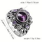 Argent Bague classique au charme intemporel