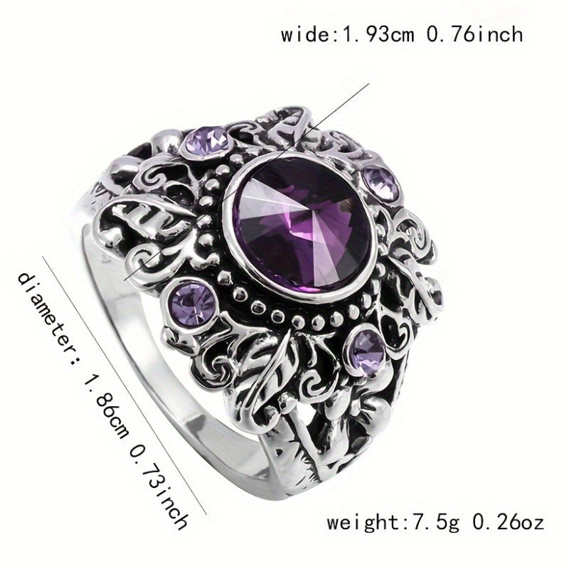 Argent Bague classique au charme intemporel