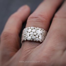 Argent Bague classique au charme intemporel