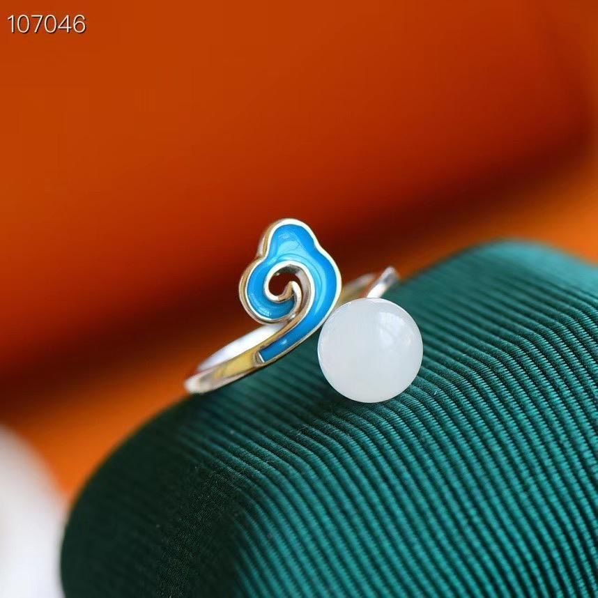 Argent Bague artisanal délicat