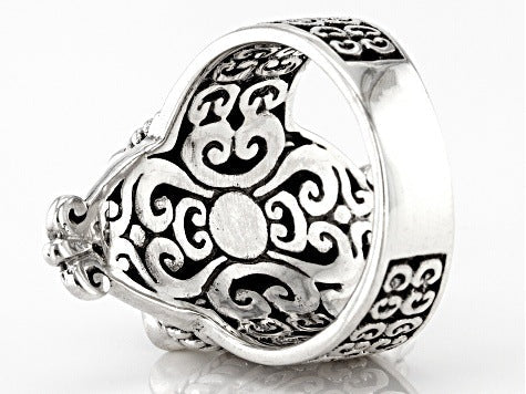 Argent Bague artisanal délicat