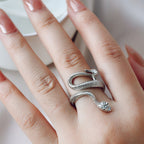 Argent Bague charmant pour toute occasion